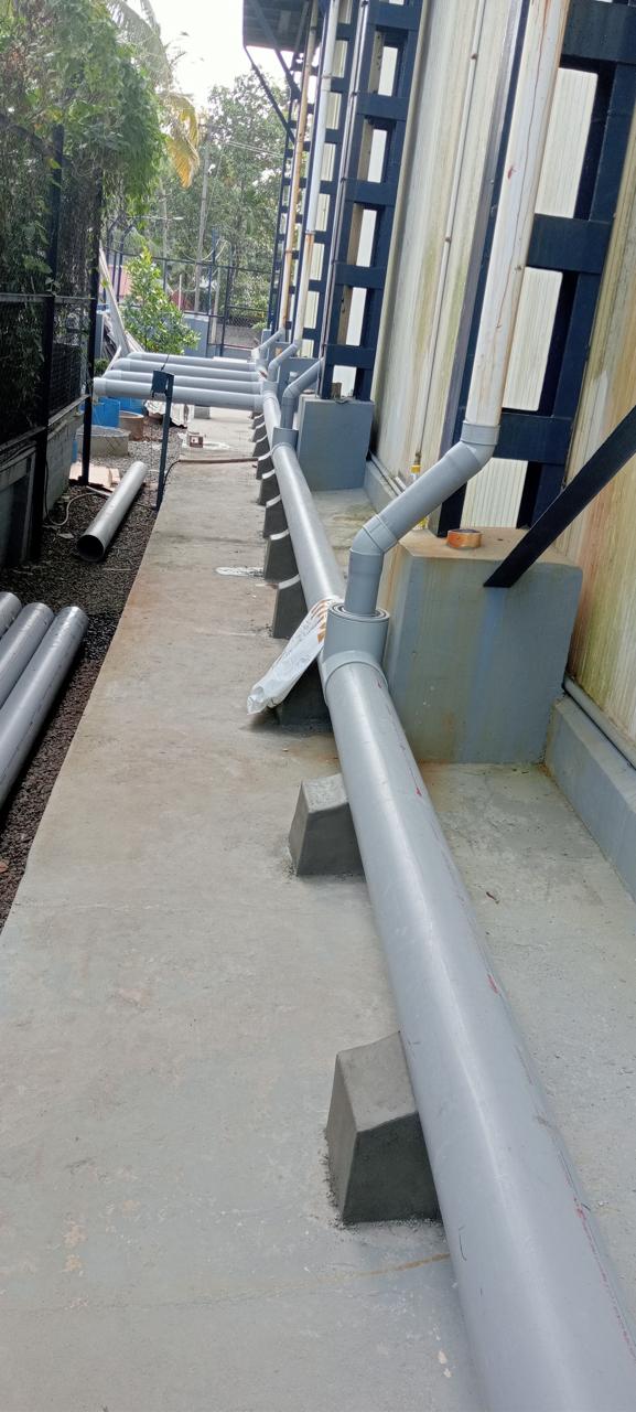 Factory plumbing pipeline for ABAD Fisheries plumbing works